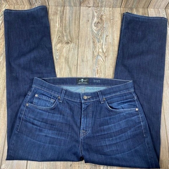 7 For All Mankind Brett Modern Bootcut In LA Jeans - Picture 10 of 11